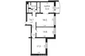 Wohnung 3 zimmer 86 m² Minsk, Belarus