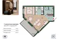 Студия 1 комната 41 м² Калининград, Россия