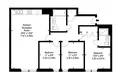 3 bedroom apartment 88 m² in London, United Kingdom