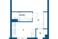 1 room apartment 43 m² Porvoo sub-region, Finland