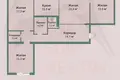 Mieszkanie 4 pokoi 92 m² Mińsk, Białoruś