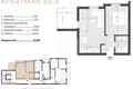 Wohnung 1 zimmer 34 m² Becici, Montenegro