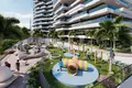 Residential complex New Trinity Residence with a swimming pool and a water park, Arjan-Dubailand, Dubai, UAE