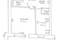 1 room apartment 32 m² Maladzyechna, Belarus