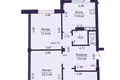 Wohnung 3 zimmer 86 m² Minsk, Belarus
