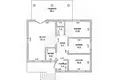 Casa 85 m² Radvanicki sielski Saviet, Belarús