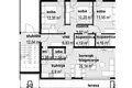 Mieszkanie 3 pokoi  Opcina Dezanovac, Chorwacja