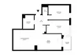 Appartement 3 chambres 74 m² Varsovie, Pologne