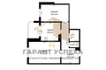 Wohnung 2 zimmer 54 m² Muchaviecki sielski Saviet, Belarus