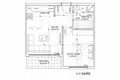 Квартира 55 м² Средиземноморский регион, Турция
