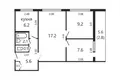 Wohnung 3 zimmer 50 m² Minsk, Belarus