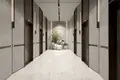 Wohnkomplex New high-rise residence One River Point with swimming pools on the canal front, close to Burj Khalifa, Business Bay, Dubai, UAE