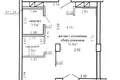 1 room apartment 37 m² Minsk, Belarus