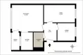 Mieszkanie 3 pokoi 45 m² Warszawa, Polska