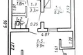 Casa 22 m² Aliachnovicy, Belarús