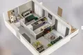 Mieszkanie 3 pokoi 49 m² Kraków, Polska