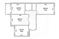 3 room apartment 77 m² Muchaviecki sielski Saviet, Belarus