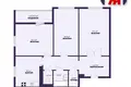 3 room apartment 78 m² Minsk, Belarus
