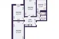 Apartamento 3 habitaciones 65 m² Minsk, Belarús