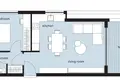 1 bedroom apartment 62 m² Agios Ioannis, Cyprus