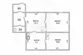 Mieszkanie 43 m² Telminski sielski Saviet, Białoruś