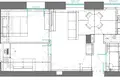 Appartement 3 chambres 48 m² Varsovie, Pologne
