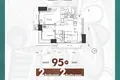 Кондо 2 спальни 118 м² Sangkat Boeng Keng Kang Ti Muoy, Камбоджа