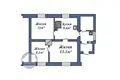 Квартира 3 комнаты 49 м² Полонка, Беларусь