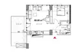 Квартира 2 комнаты 60 м² Тбилиси, Грузия