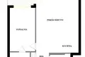 2 room apartment 51 m² in Warsaw, Poland