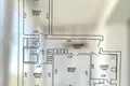 3 room apartment 62 m² Minsk, Belarus