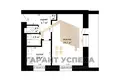 1 room apartment 35 m² Brest, Belarus
