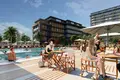 Wohnkomplex Modern residence with swimming pools and gardens near a metro station, Istanbul, Turkey