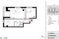 3 room apartment 61 m² in Warsaw, Poland