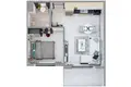 Appartement 44 m² Alanya, Turquie