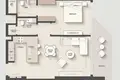 Mieszkanie 3 pokoi 114 m² Dubaj, Emiraty Arabskie