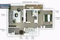 2 room apartment 51 m² Vilnius, Lithuania