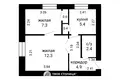 1 bedroom apartment 33 m² Machulishchy, Belarus