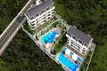Квартира 1 комната 46 м² Аланья, Турция