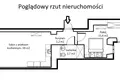 2 room apartment 36 m² Warsaw, Poland