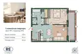 Apartamento 1 habitación 61 m² Kaliningrado, Rusia
