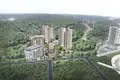 Residential complex Residence Avrupa Sakli Vadi with an apart-hotel and a park close to business districts of Istanbul, Turkey