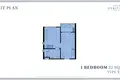 Apartamento 2 habitaciones 32 m² Choeng Thale, Tailandia