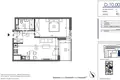 Квартира 2 комнаты 46 м² Познань, Польша