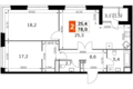 Appartement 3 chambres 79 m² Moscou, Russie