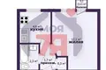 Квартира 1 комната 21 м² Борисов, Беларусь