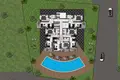 Apartamento 1 habitación 50 m² Mahmutlar, Turquía