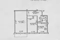 2 room apartment 42 m² Homyel, Belarus