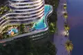 Kompleks mieszkalny Canal Crown — residential complex by DAMAC with swimming pools, aqua fitness equipment and observation deck in Business Bay, Dubai
