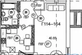1 room apartment 45 m² Odesa, Ukraine